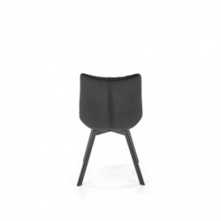 K520 krzesło nogi - czarne, siedzisko - czarny Halmar