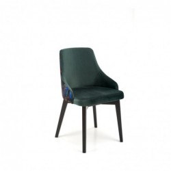 ENDO krzesło czarny / tap: BLUVEL 78 (c. zielony) Halmar