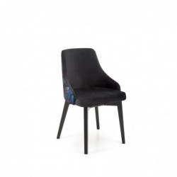 ENDO krzesło czarny / tap: BLUVEL 19 (czarny) Halmar