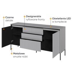 Komoda dwudrzwiowa TREND TR1BIC Lenart