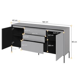 Komoda dwudrzwiowa TREND TR1BIC Lenart