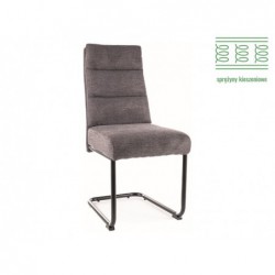 Krzesło Berry Brego Czarny Stelaż / C. Szary 18 Signal