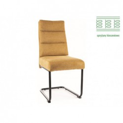 Krzesło Berry Brego Czarny Stelaż / Curry 68 Signal