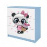 Komoda babydreams niebieska panda Kocot Kids