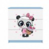 Komoda babydreams niebieska panda Kocot Kids