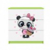 Komoda babydreams zielona panda Kocot Kids