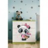 Komoda babydreams zielona panda Kocot Kids