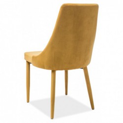 Krzesło żółty Trix Velvet...