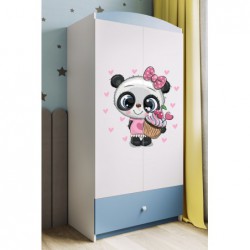 Szafa babydreams niebieska panda Kocot Kids