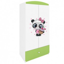 Szafa babydreams zielona panda Kocot Kids