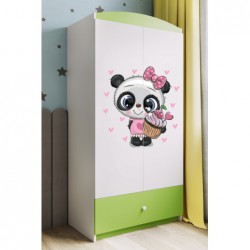 Szafa babydreams zielona panda Kocot Kids