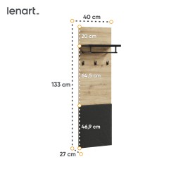 Panel QUANT GARDEROBA QG7DAC Lenart