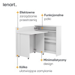 Biurko WORK CONCEPT SLIM CW-2 Lenart