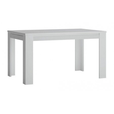Novi Nvit02 Stół rozsuwany biały alpina/PVC biały supermat Wójcik